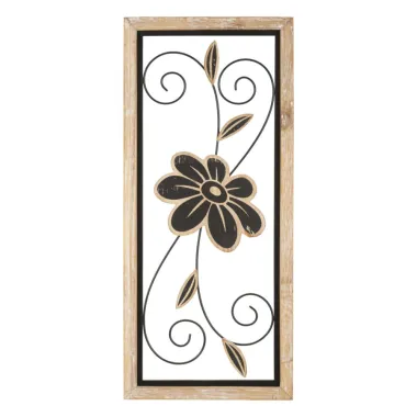 PANEL ŻELAZNY I DREWNIANY KOMAN -A- 26X2,5X60 cm